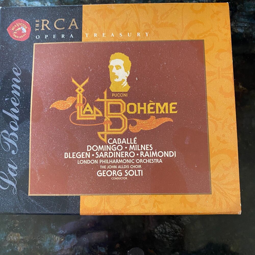 La Boheme by Luciano Pavarotti (CD, 1990) Brand New SEALED